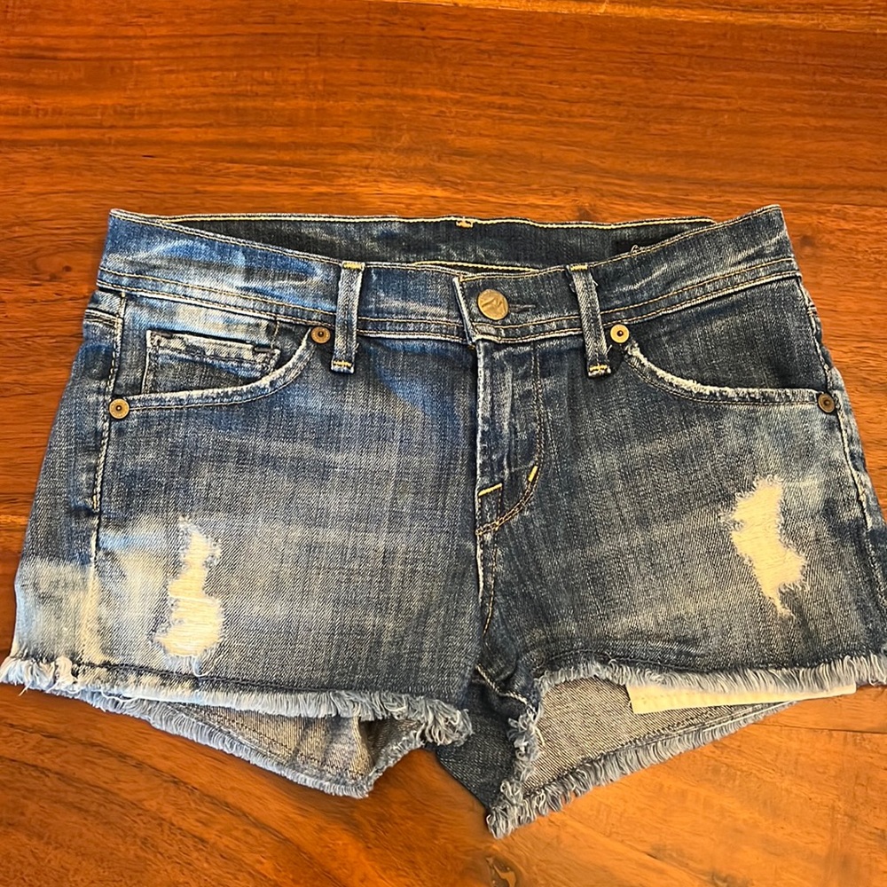 Original Citizens for Humanity short shorts in size 24